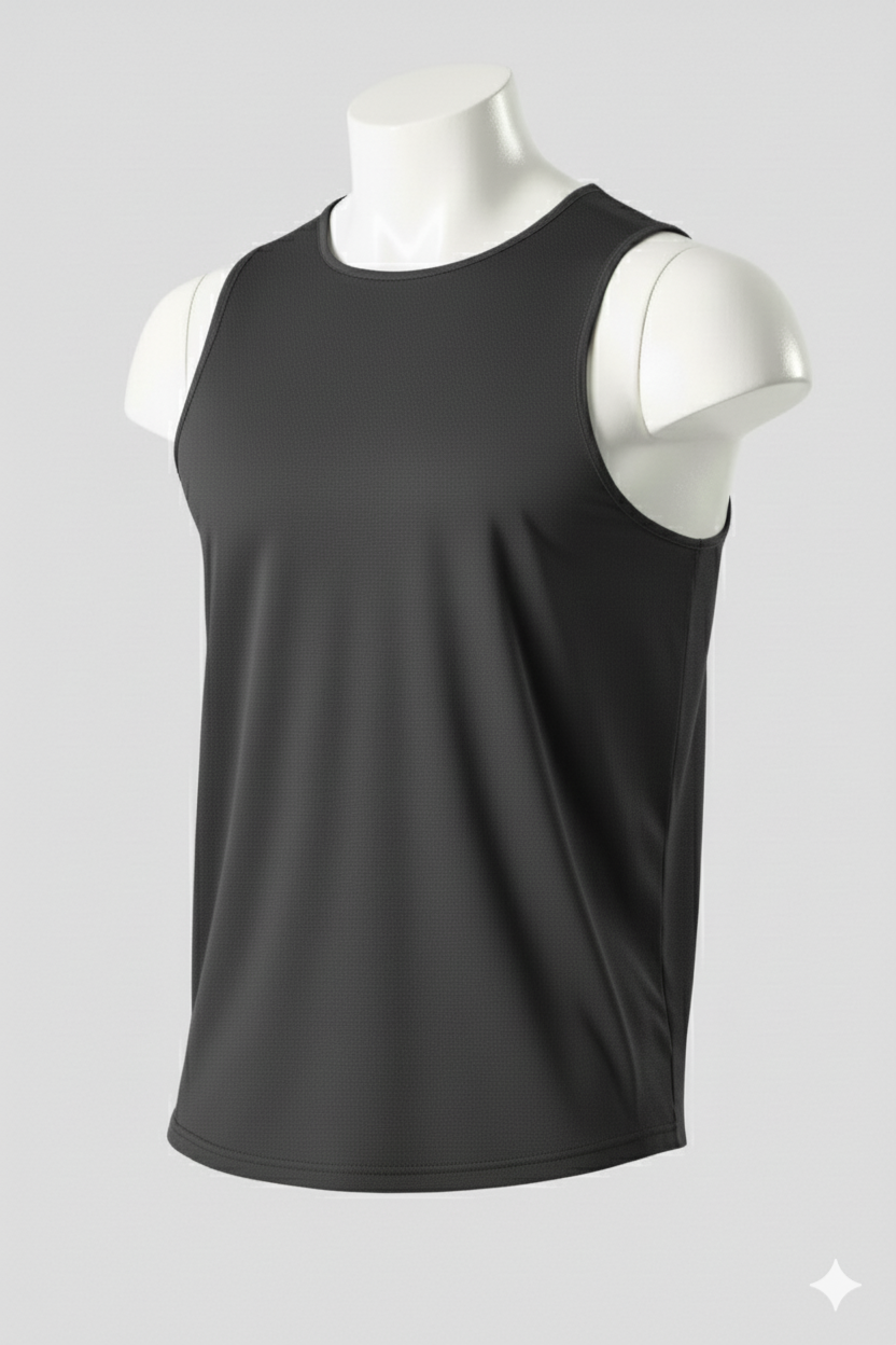 Premium Men’s Tank Top – Athletic Fit, Sleeveless Gym Shirt, Breathable Cotton Muscle Tee