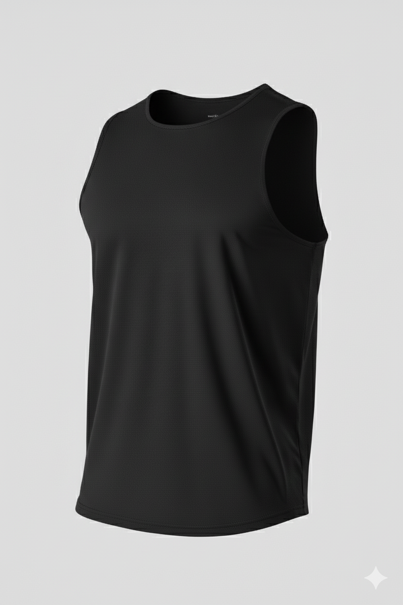 Premium Men’s Tank Top – Athletic Fit, Sleeveless Gym Shirt, Breathable Cotton Muscle Tee