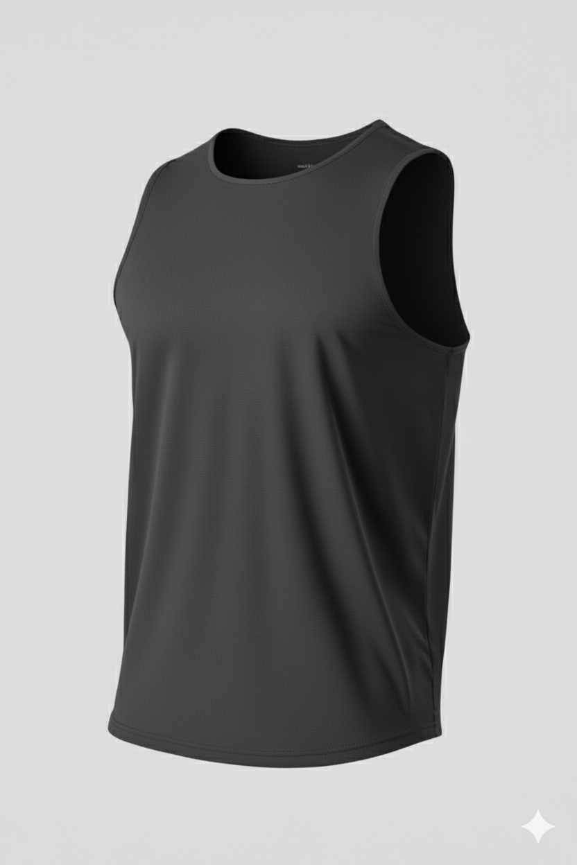 Premium Men’s Tank Top – Athletic Fit, Sleeveless Gym Shirt, Breathable Cotton Muscle Tee