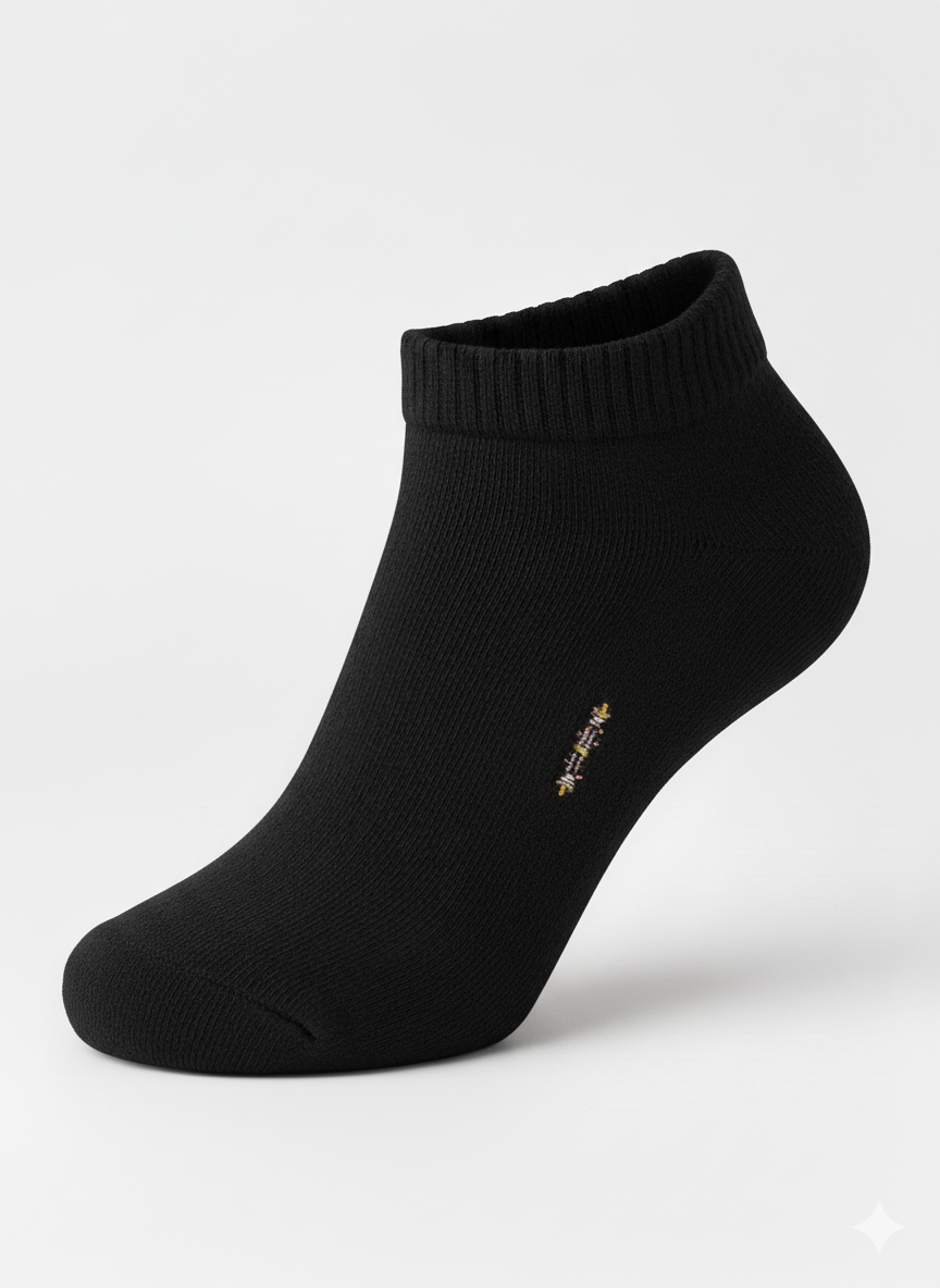 Premium Cotton Ankle Socks for Men & Women (Box Of 5) – Breathable, Comfortable, Everyday Wear