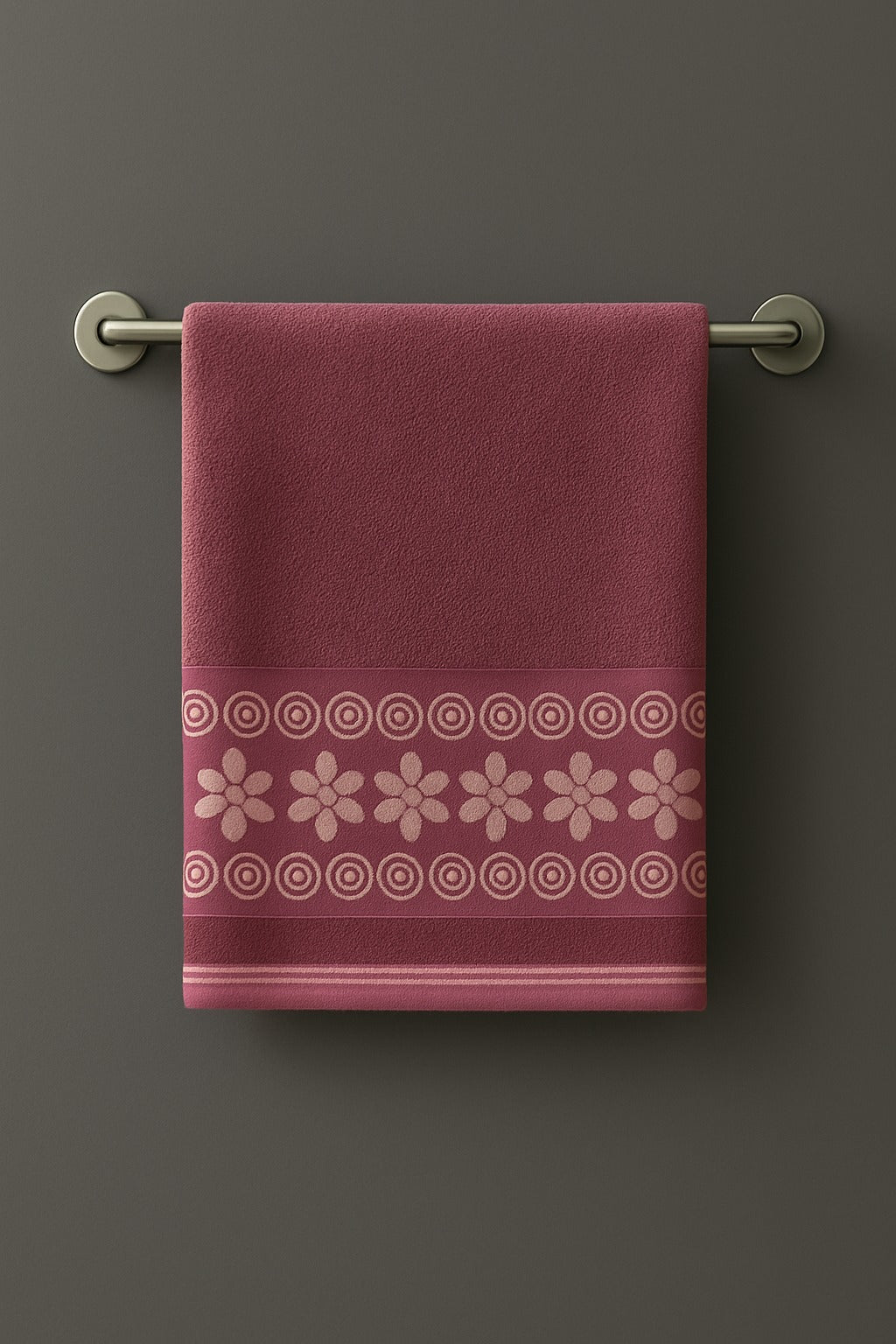 Luxury Mercerized Cotton Bath Towel – 27x54 Inches, Ultra-Soft & Long-Lasting