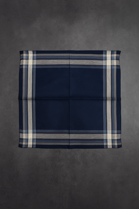Premium 100% Cotton Handkerchiefs (Pack of 6)
