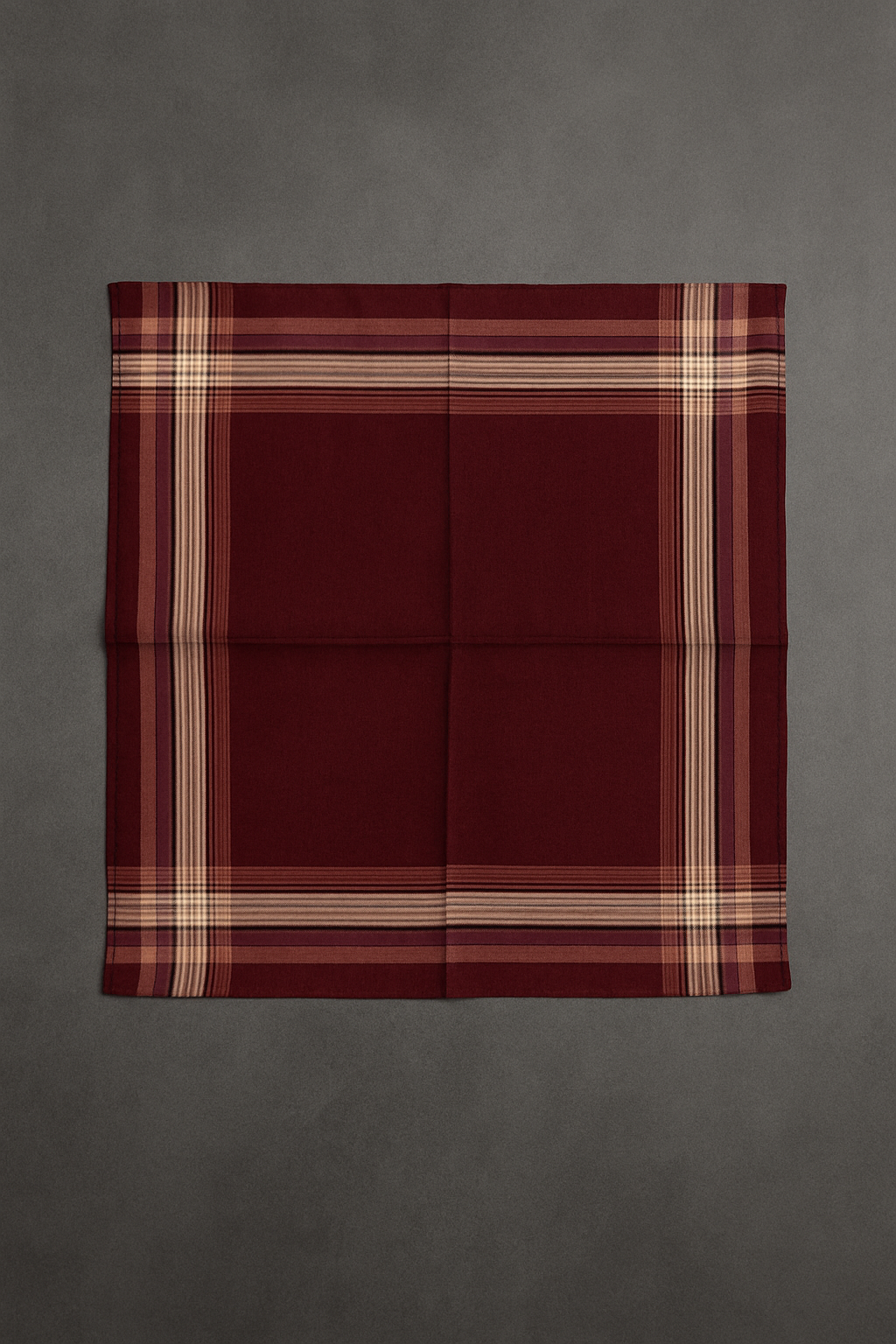 Premium 100% Cotton Handkerchiefs (Pack of 6)