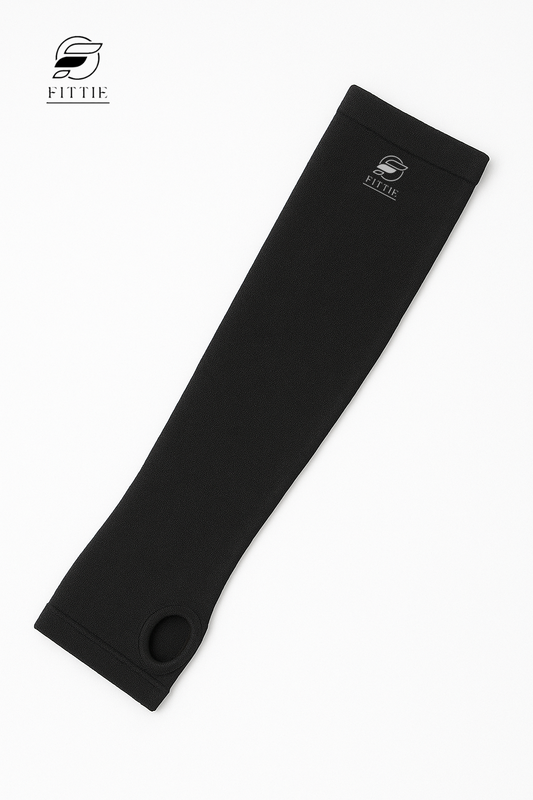 Premium Compression Arm Sleeve with Thumb Hole – Sports, Fitness & Sun Protection