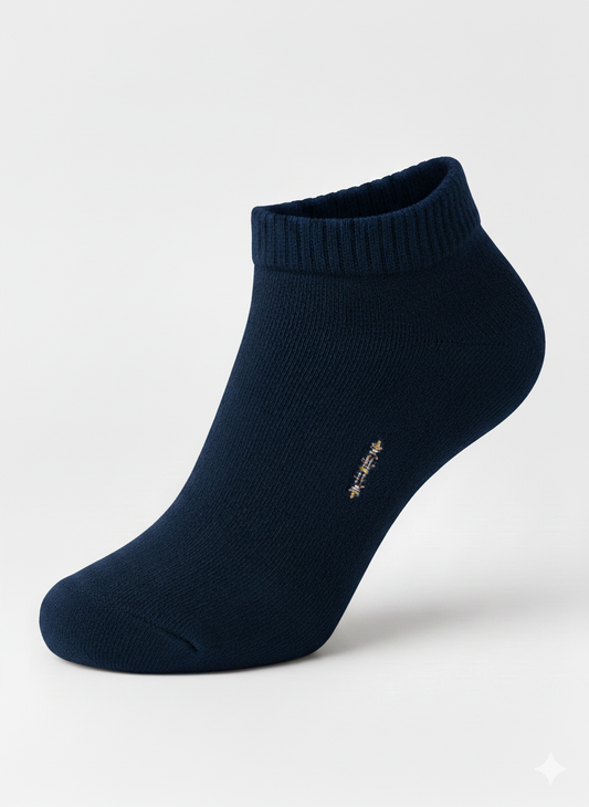 Premium Cotton Ankle Socks for Men & Women (Box Of 5) – Breathable, Comfortable, Everyday Wear