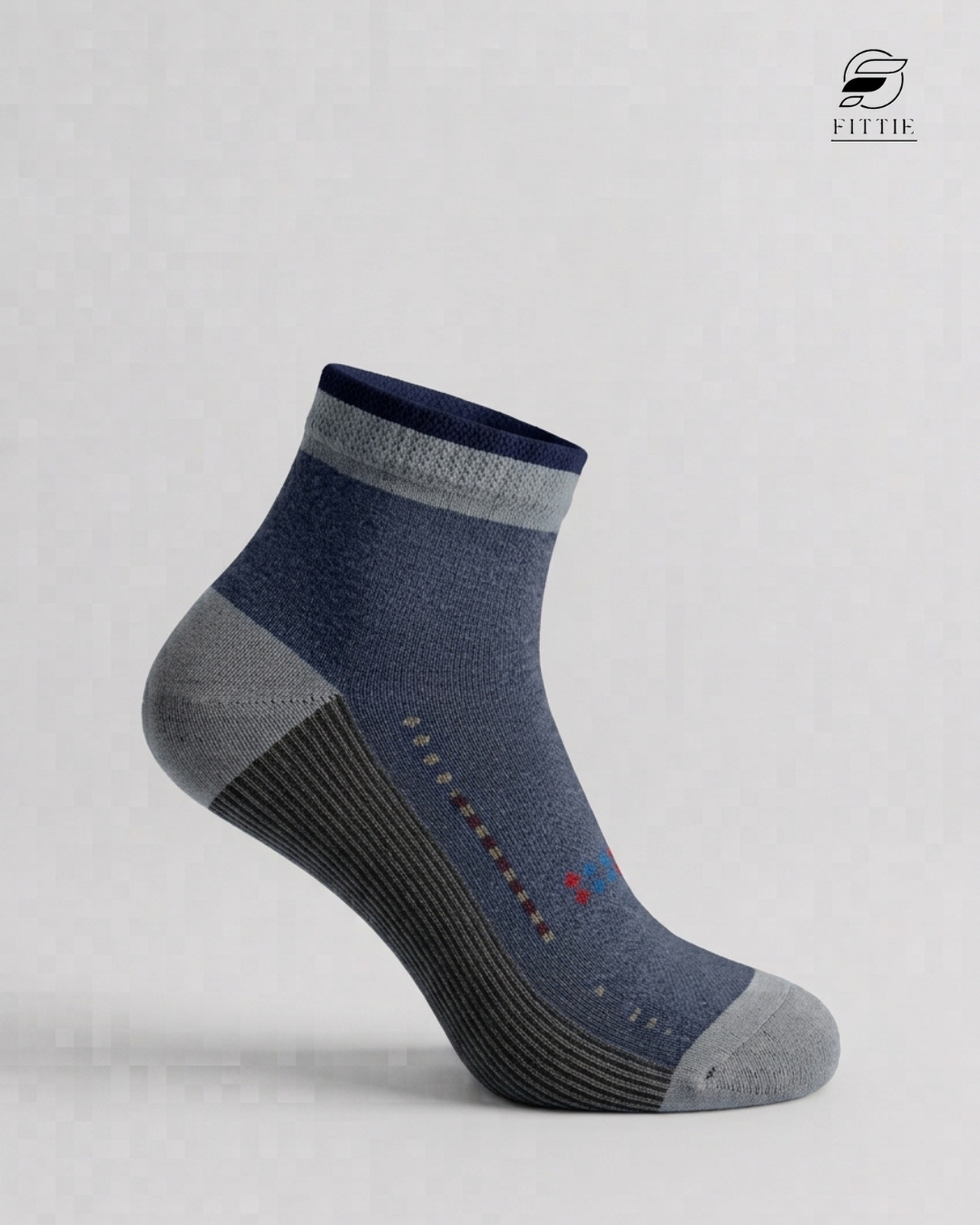 Club Mercerized Cotton Ankle Socks – Premium Breathable Everyday Wear (Box of 5)