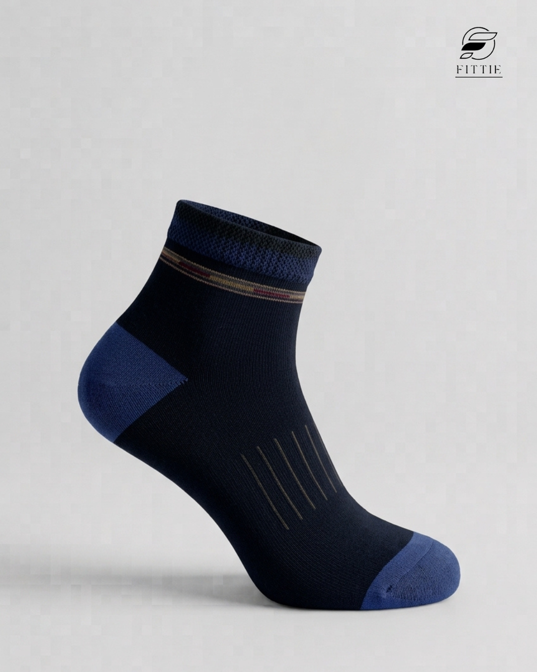 Club Mercerized Cotton Ankle Socks – Premium Breathable Everyday Wear (Box of 5)