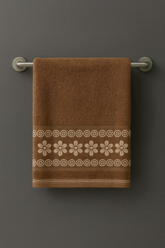 Luxury Mercerized Cotton Bath Towel – 27x54 Inches, Ultra-Soft & Long-Lasting